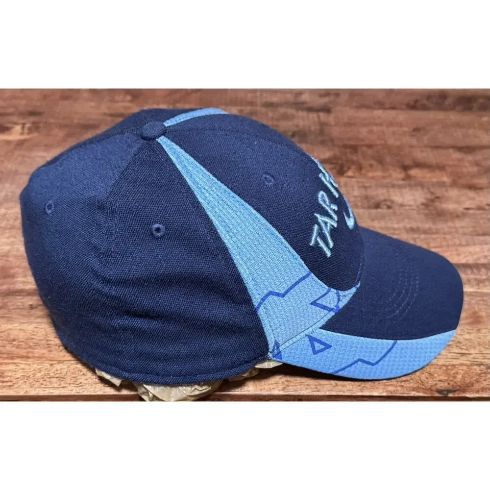 VTG Nike UNC Tarheels Hat Cap Flexfit Blue 90s Y2K North Carolina